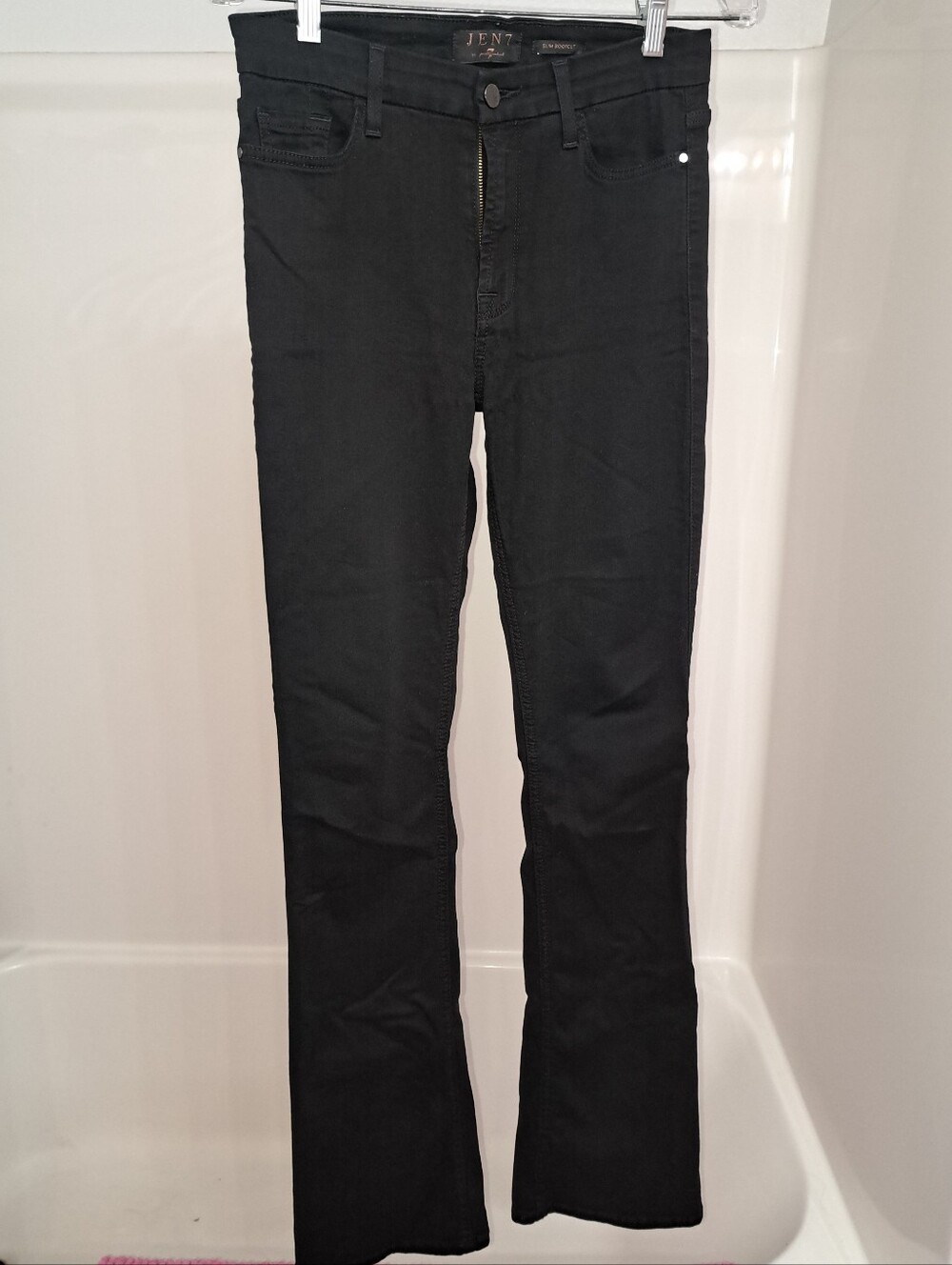 JEN7 Black Skinny Slacks for Women